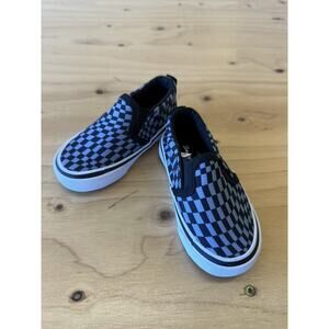 Tommy Bahama kids checkered Canvas Slip on sneakers shoes size 6